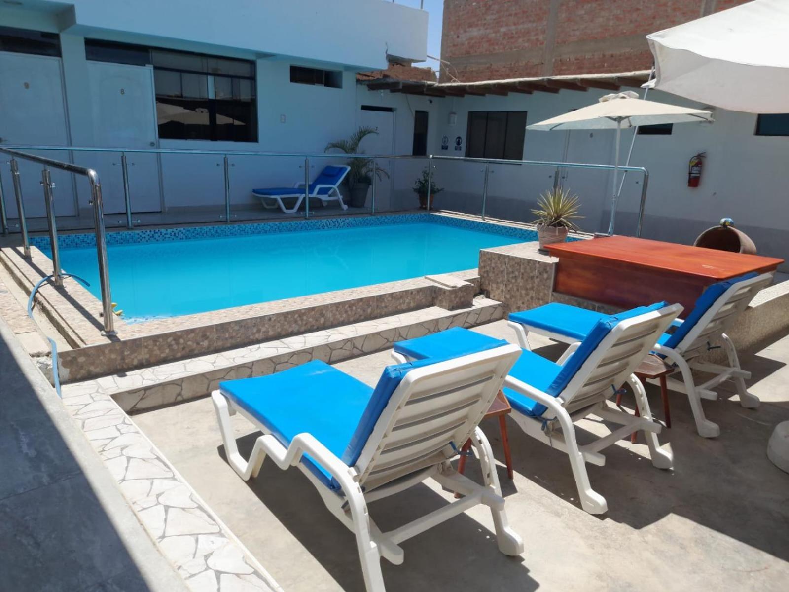 Hotel Paraaco Paracas Bagian luar foto